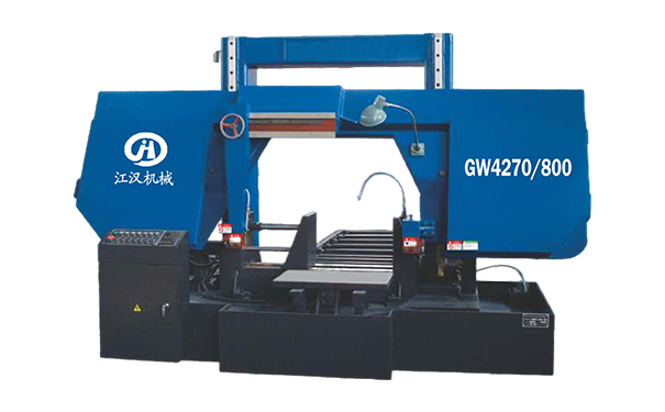 蓝山GW4270/800双柱龙门卧式带锯床